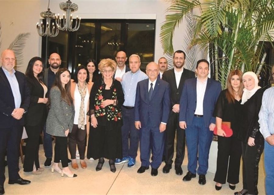 جمعية خريجي الجامعة اللبنانية الأميركية احتفت بزيارة ميشال معوض للكويت